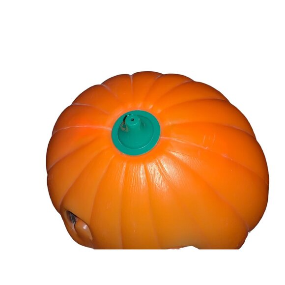 Halloween Plastic Blow Mold Jack-O-Lantern Pumpkin Tabletop  Decoration - Picture 7 of 10